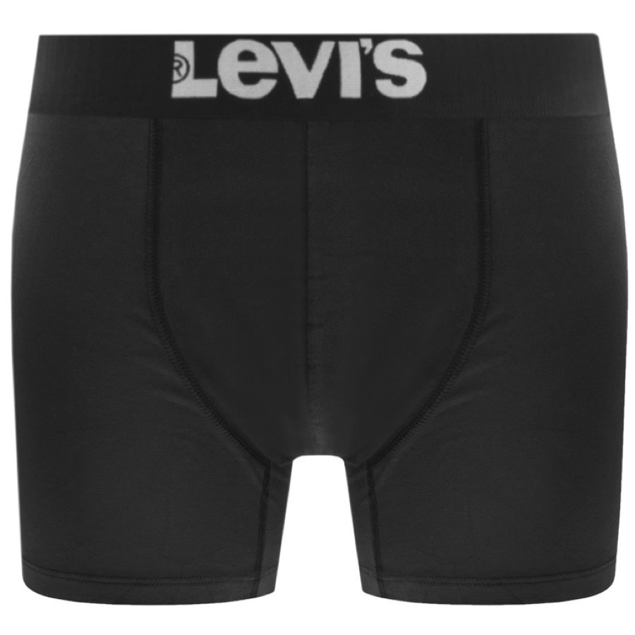 Alternative Image for ProductLevis Men Solid 2 Pack Boxer Briefs Black2